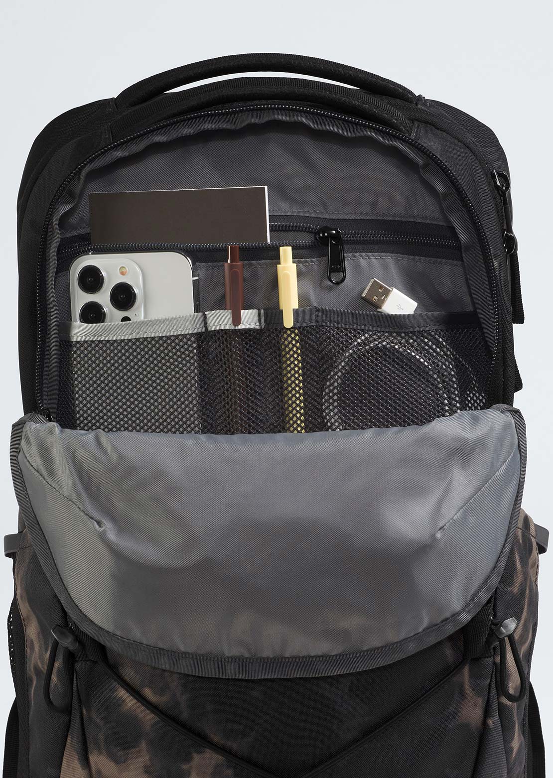 The North Face Jester Backpack TNF Black Light Refractions/TNF Black