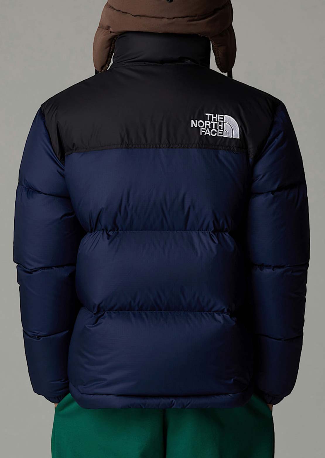 The North Face Junior 1996 Retro Nuptse Jacket Summit Navy/TNF Black