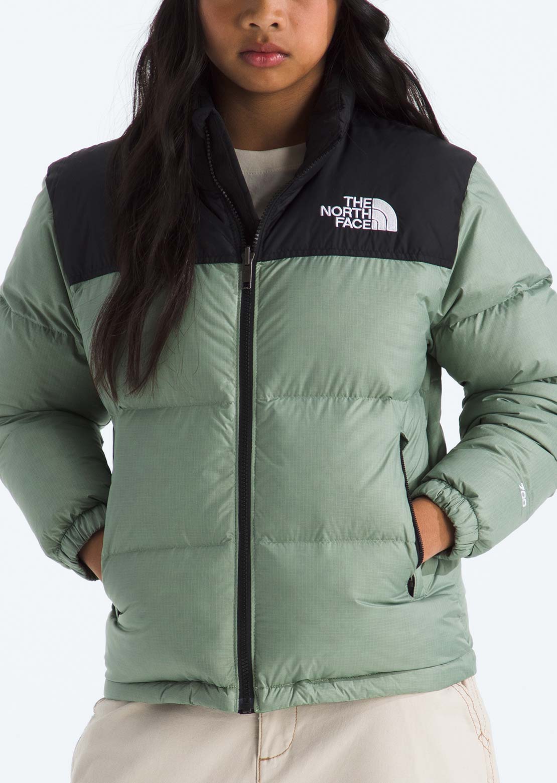 The North Face Junior 1996 Retro Nuptse Jacket Slate Moss