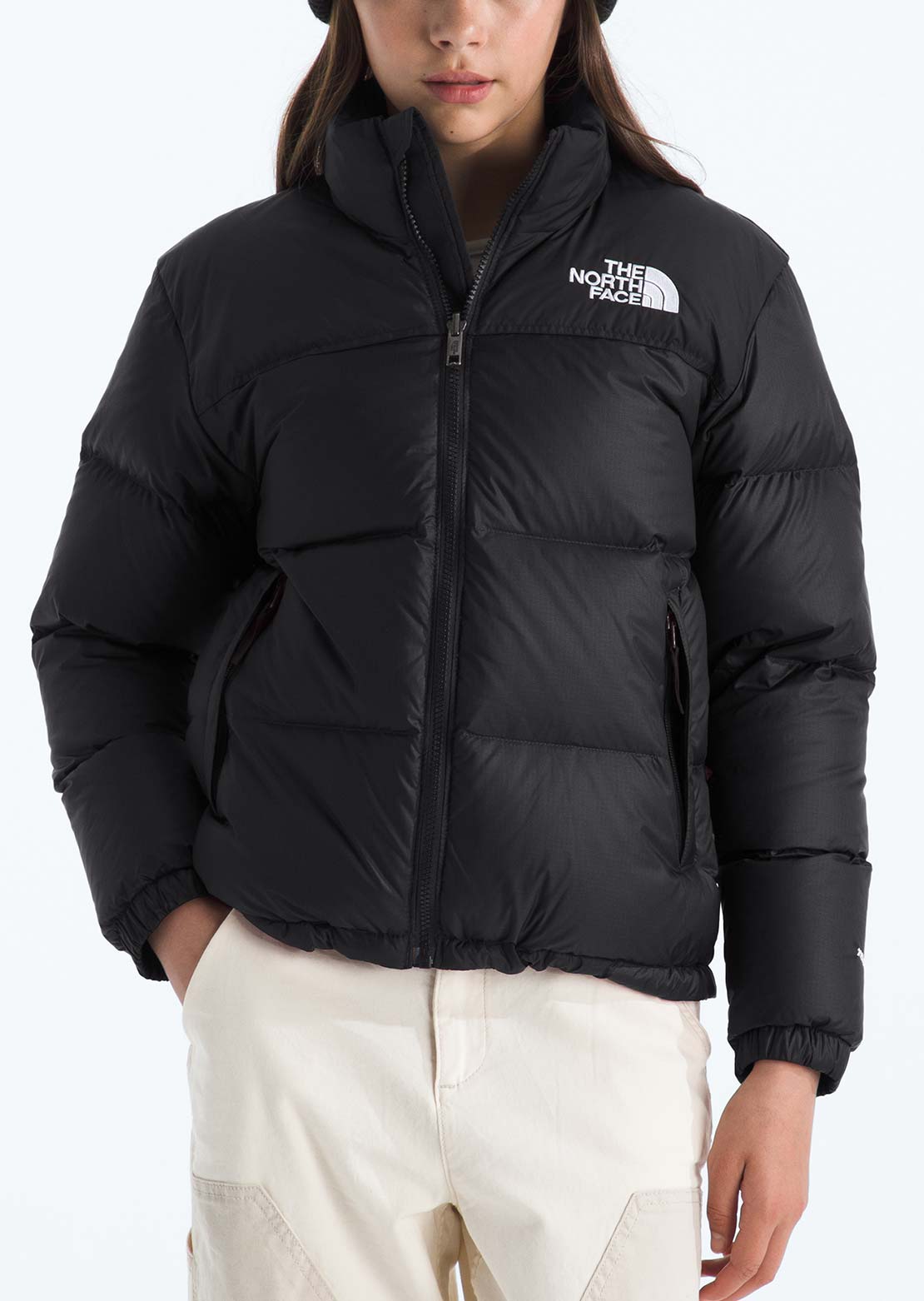 The North Face Junior 1996 Retro Nuptse Jacket TNF Black/TNF Black-Recycled