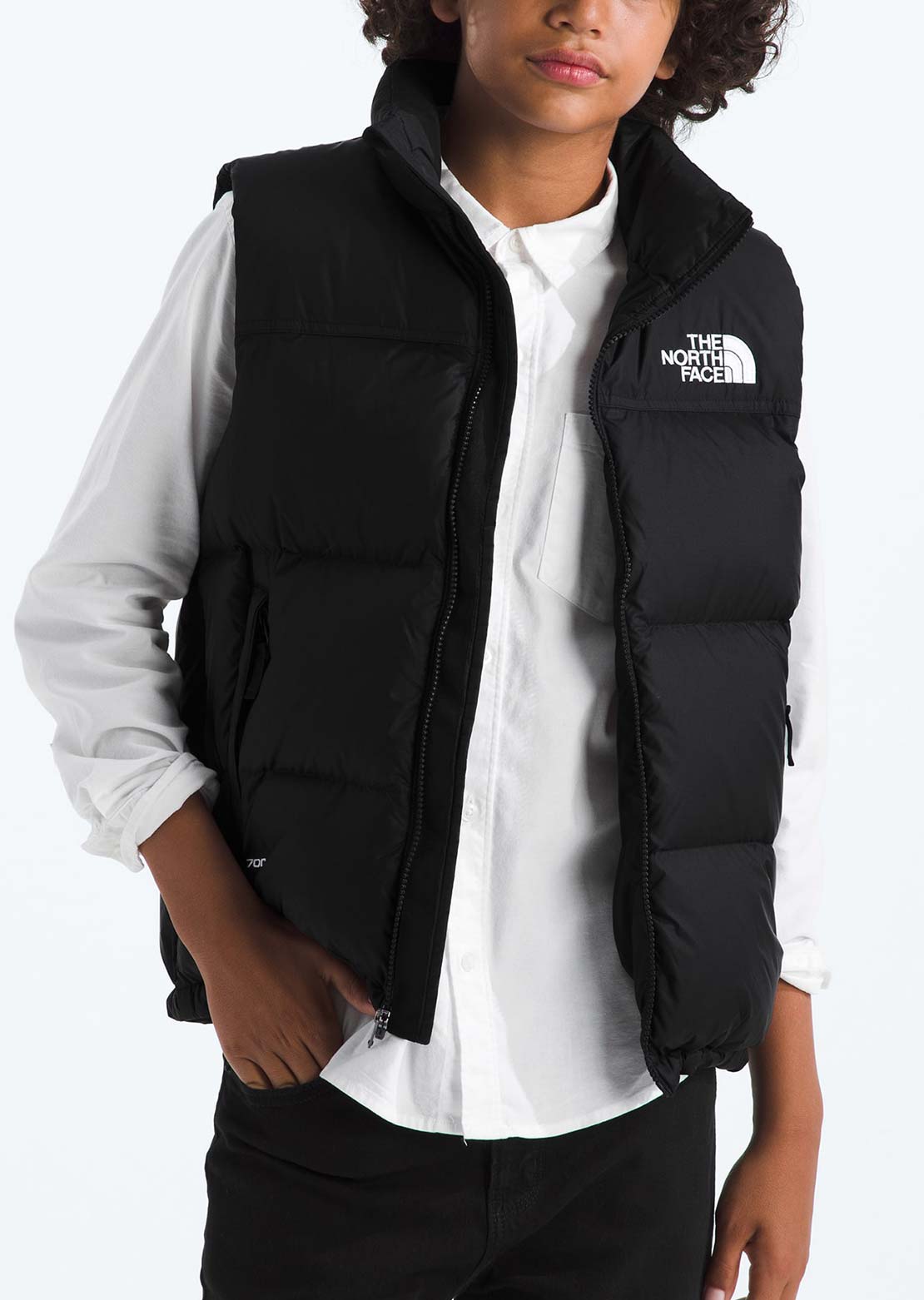 The North Face Junior 1996 Retro Nuptse Vest TNF Black/TNF Black-R