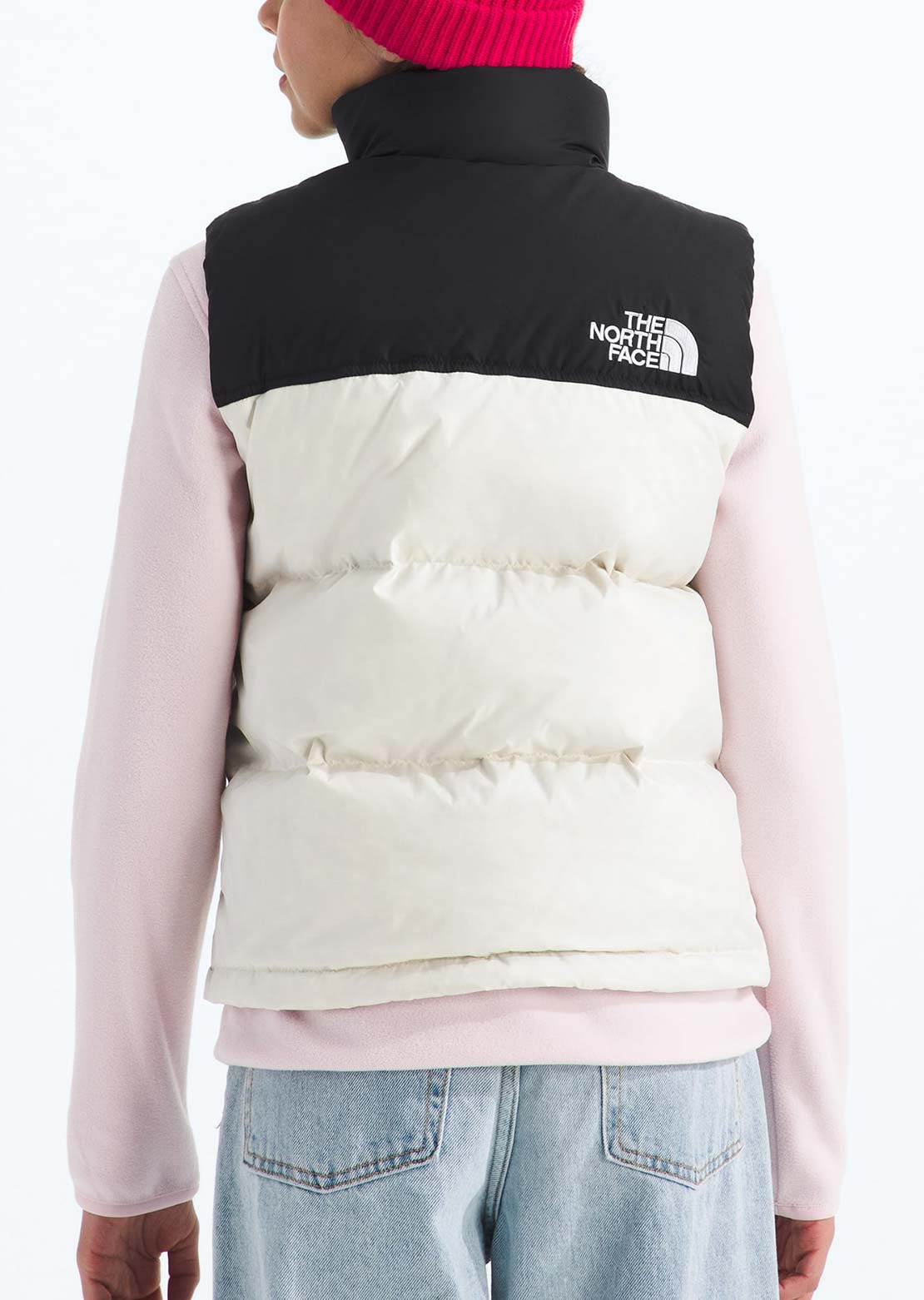 The North Face Junior 1996 Retro Nuptse Vest White Dune