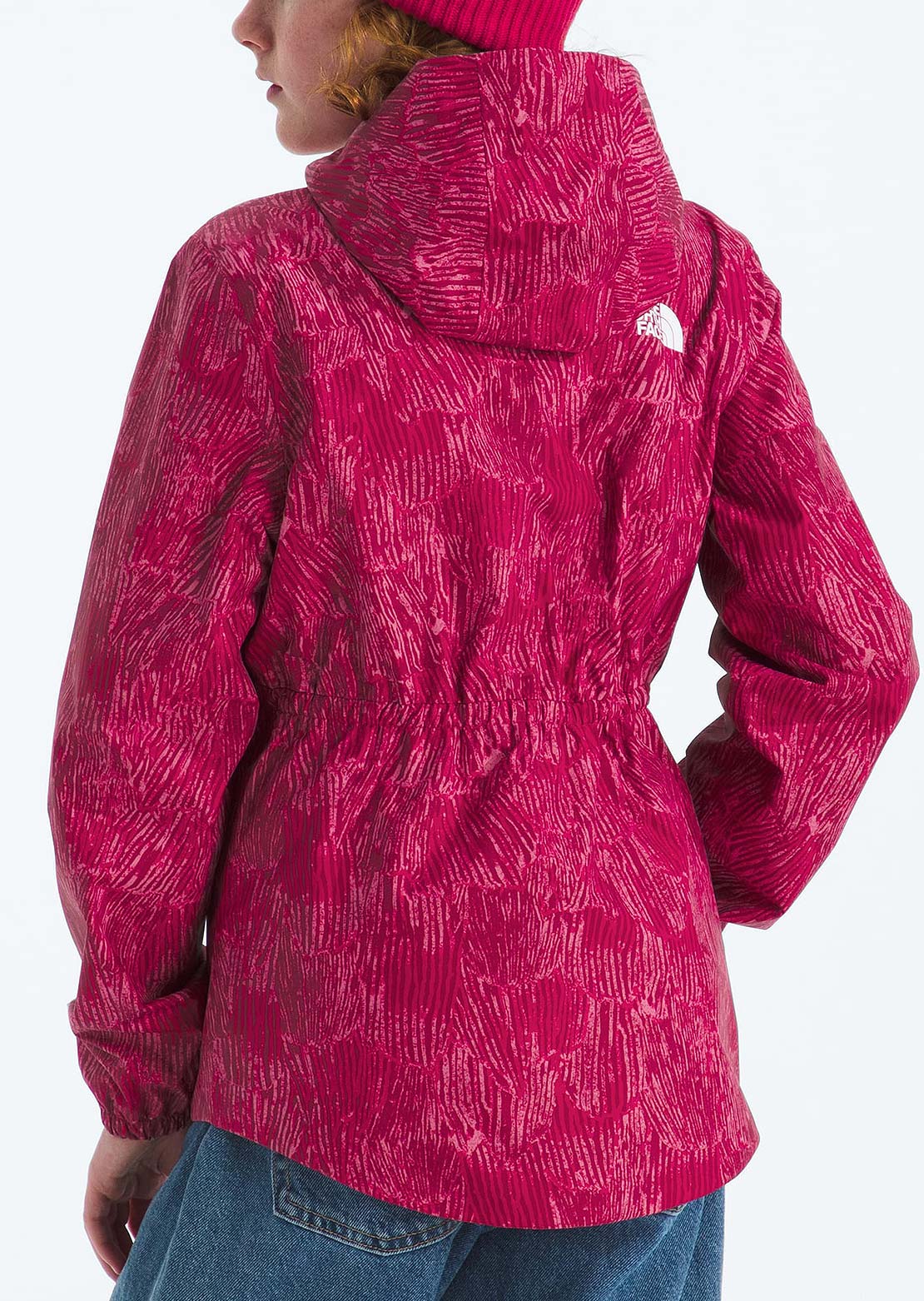 The North Face Junior Antora Print Rain Jacket Lali Guran Regenerative Ink Print