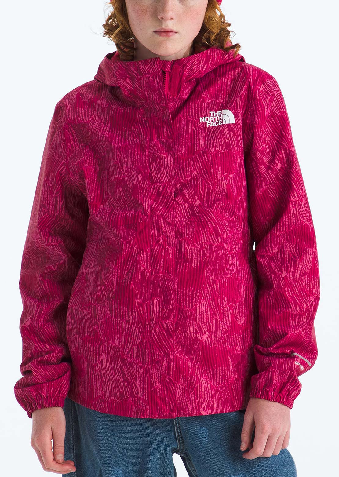 The North Face Junior Antora Print Rain Jacket Lali Guran Regenerative Ink Print