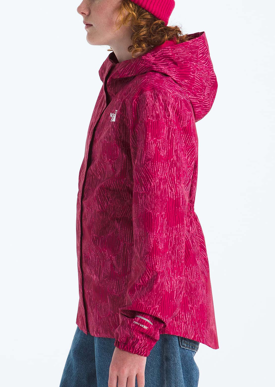 The North Face Junior Antora Print Rain Jacket Lali Guran Regenerative Ink Print