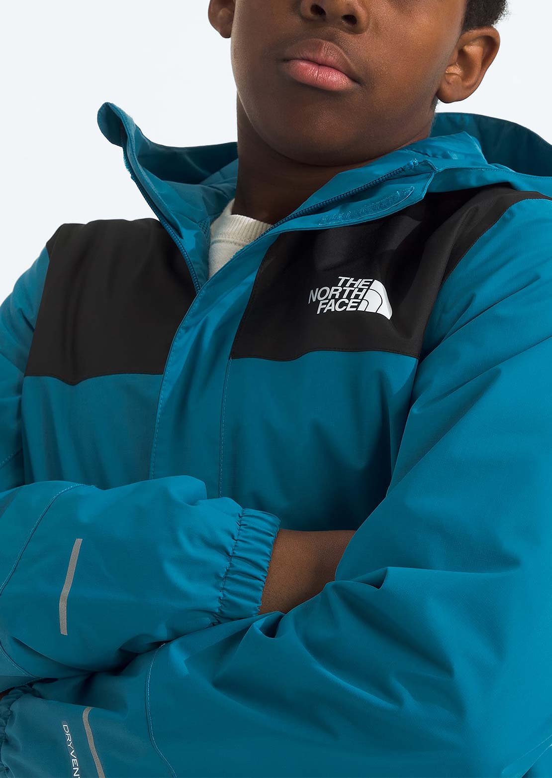 The North Face Junior Antora Rain Jacket Dusk Blue
