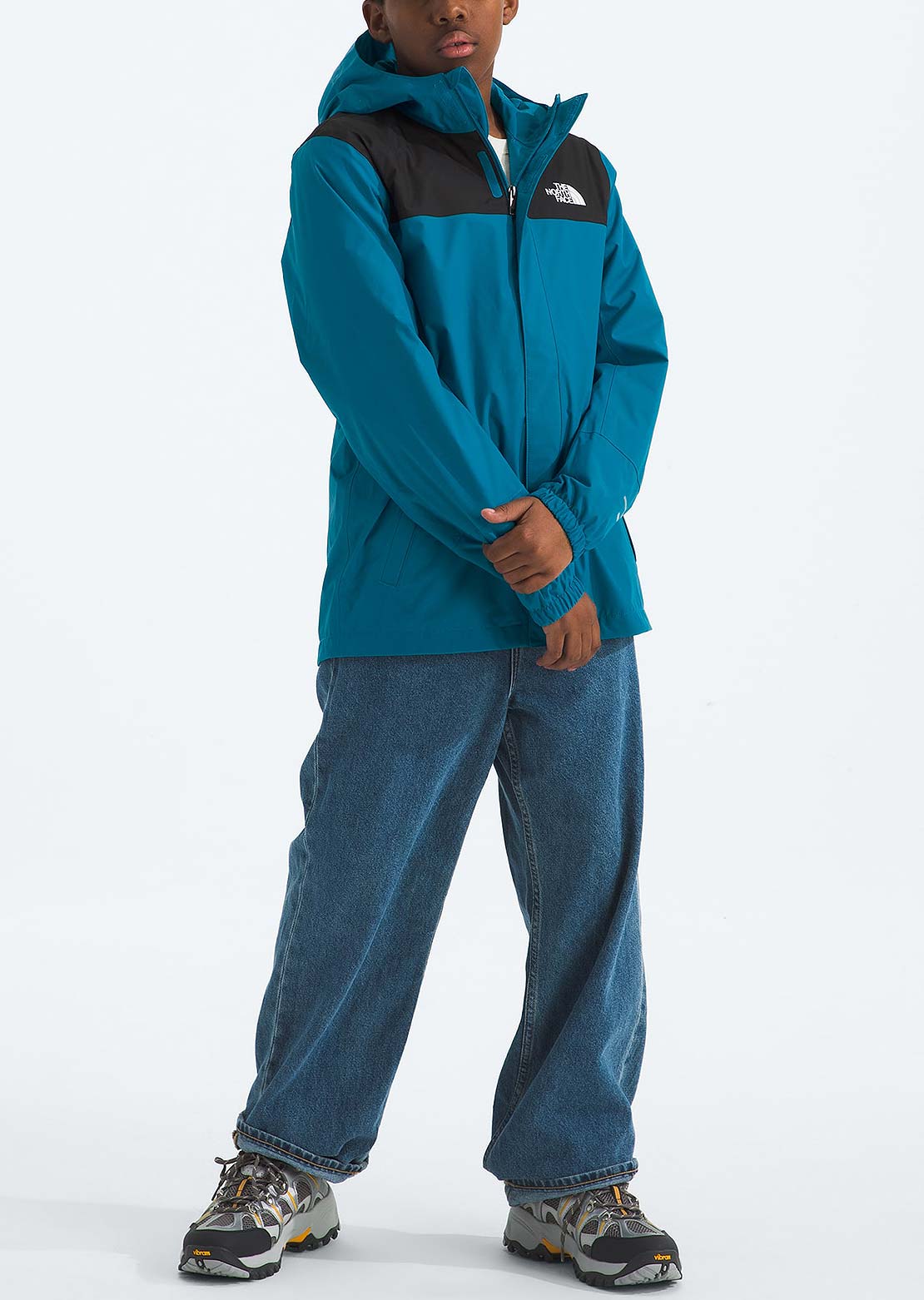 The North Face Junior Antora Rain Jacket Dusk Blue