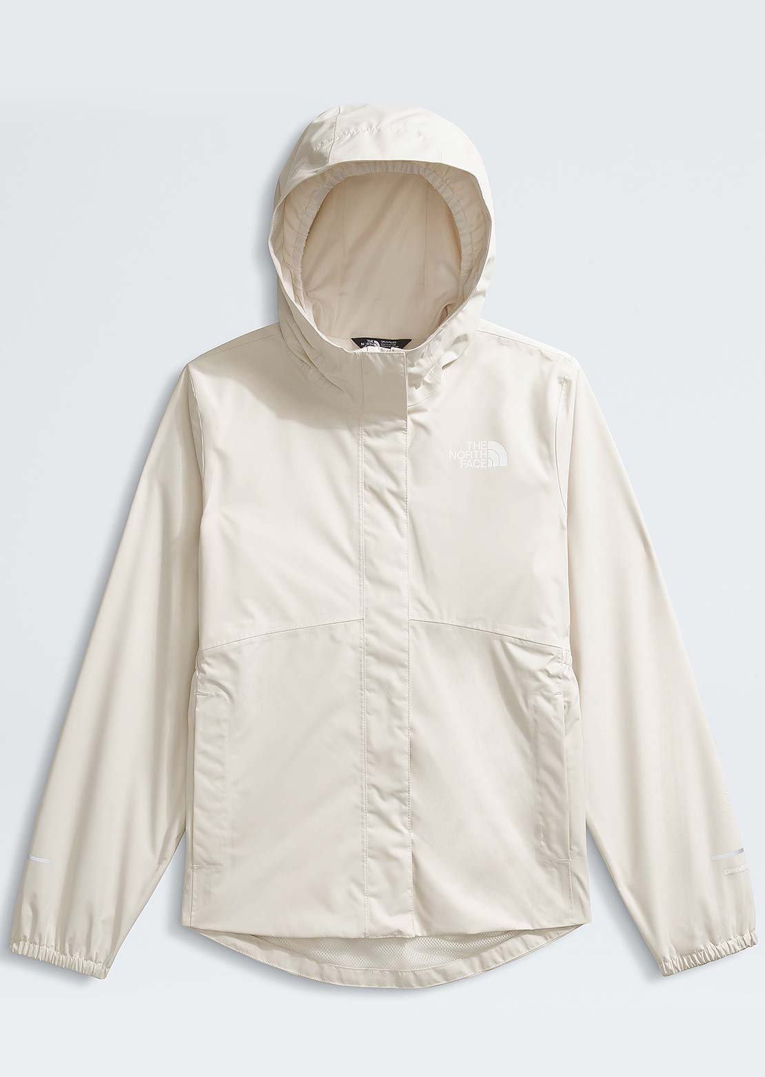 The North Face Junior Antora Rain Jacket White Dune/White Dune