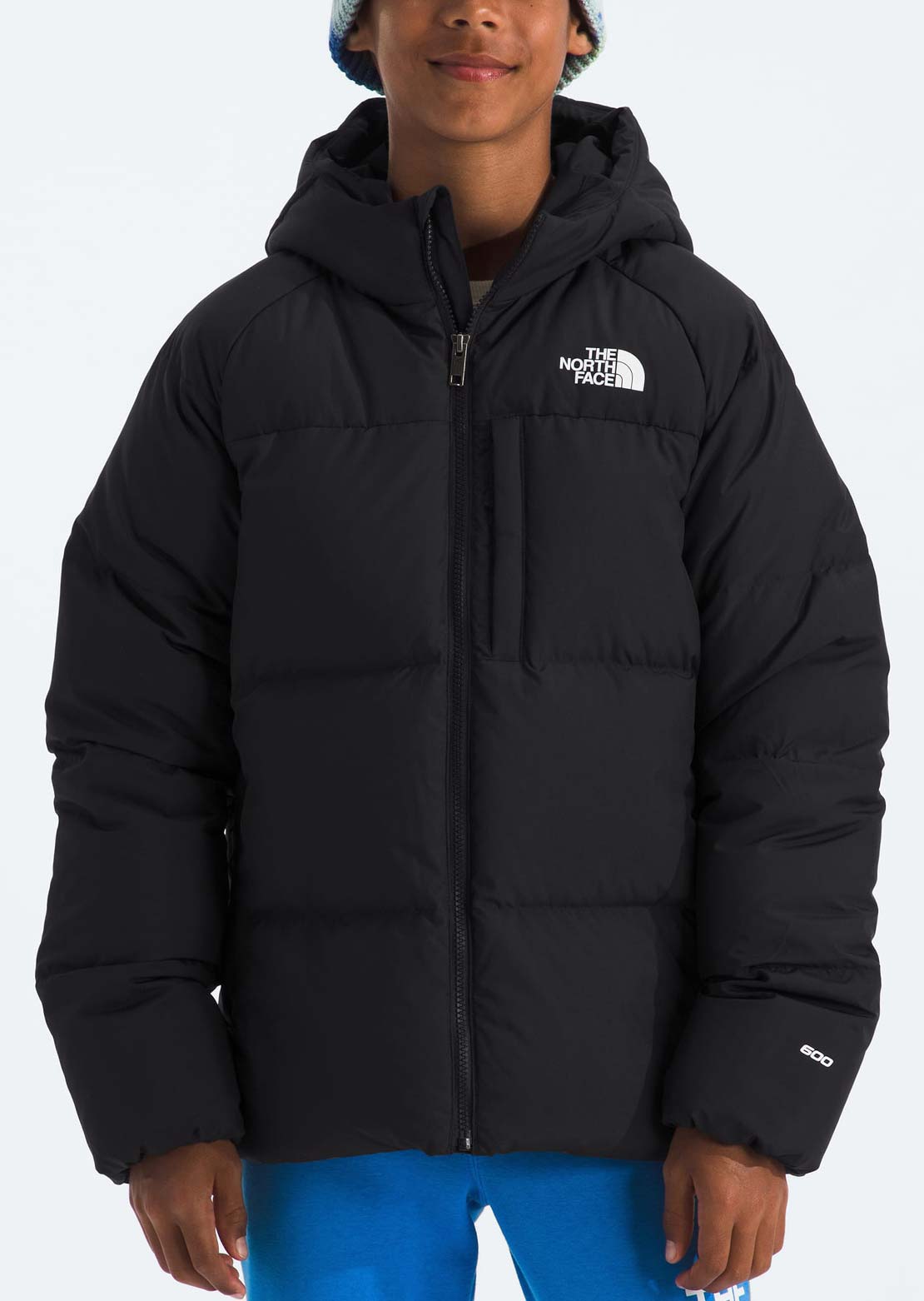 The North Face Junior North Down Hooded Jacket TNF Black