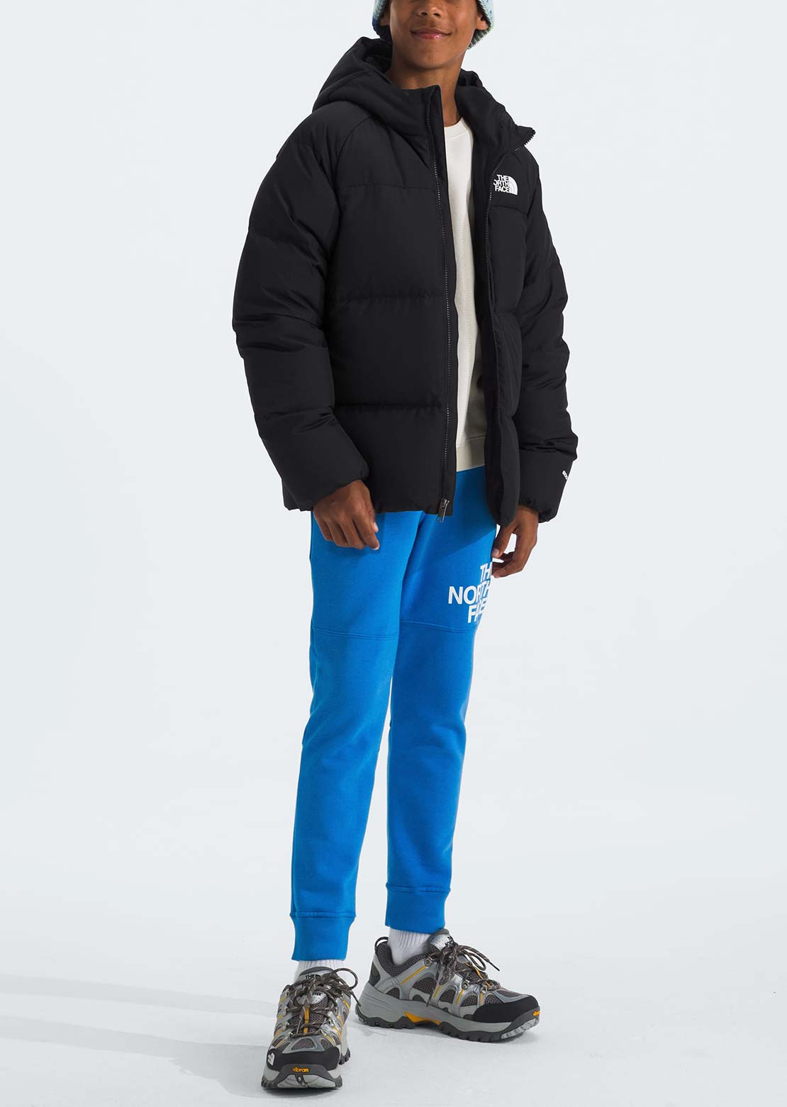 The North Face Junior North Down Hooded Jacket TNF Black
