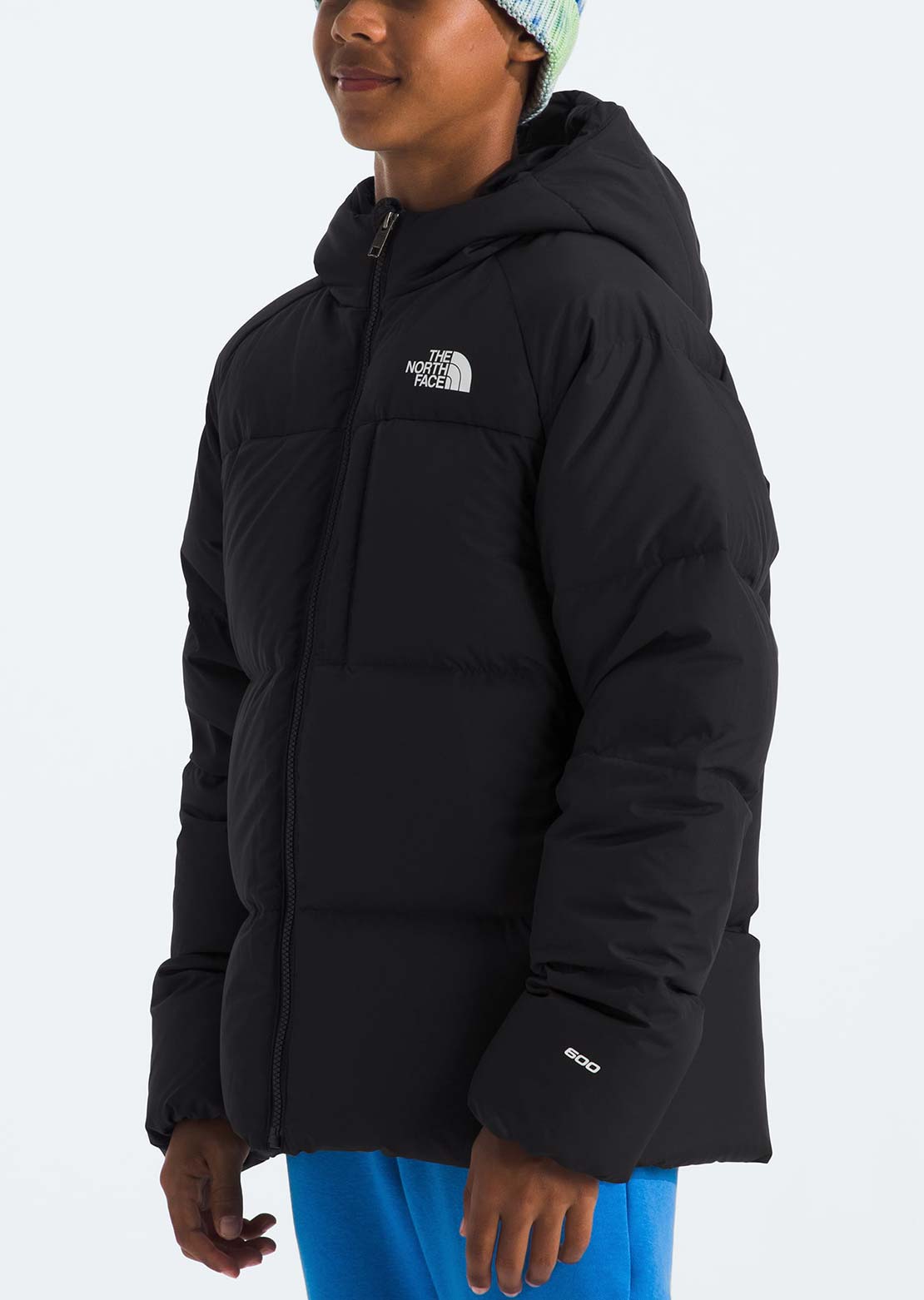 The North Face Junior North Down Hooded Jacket TNF Black