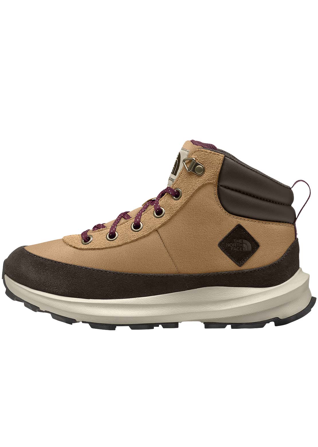The North Face Junior Back-To-Berkeley IV Hiker Boots Almond Butter/Demitasse Brown