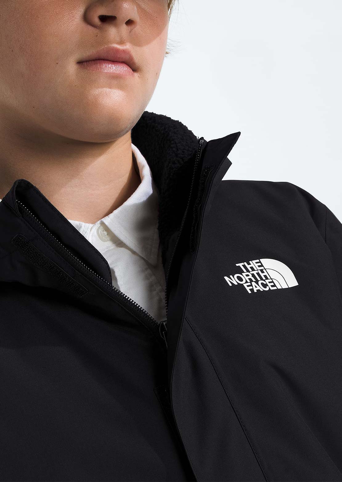 The North Face Junior Warm Antora Rain Jacket TNF Black/TNF Black