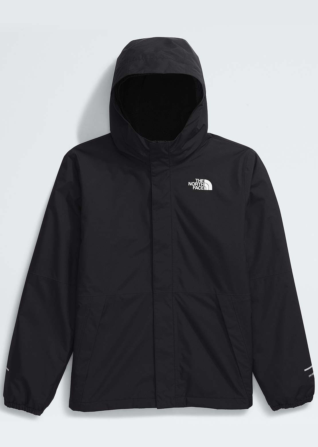 The North Face Junior Warm Antora Rain Jacket TNF Black/TNF Black