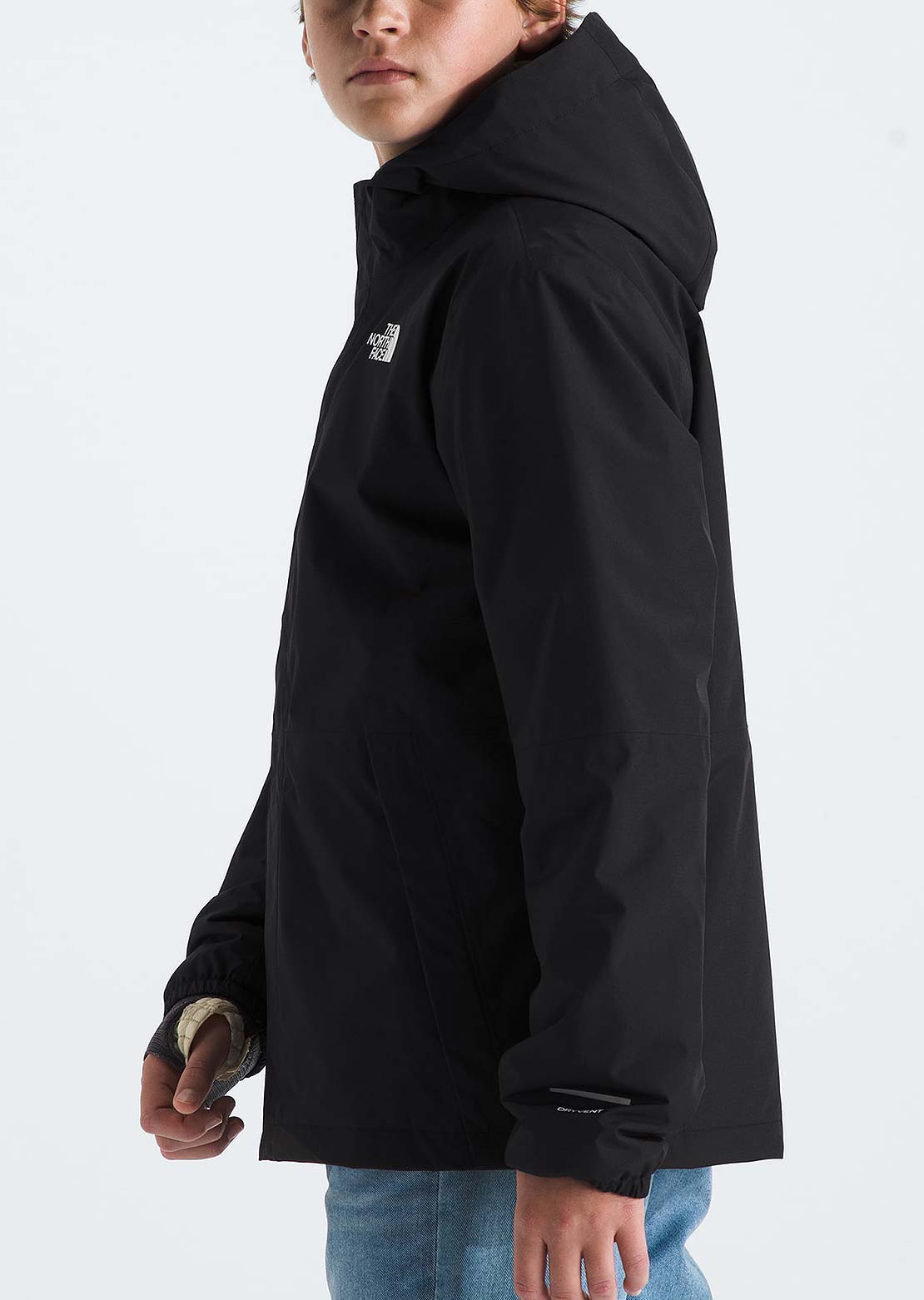 The North Face Junior Warm Antora Rain Jacket TNF Black/TNF Black