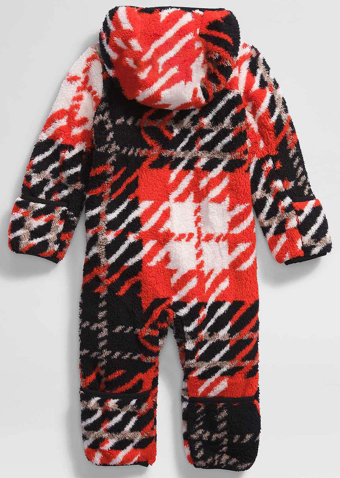 The North Face Junior Cabin Fleece One-Piece Campshire Fiery Red Medium Icon P