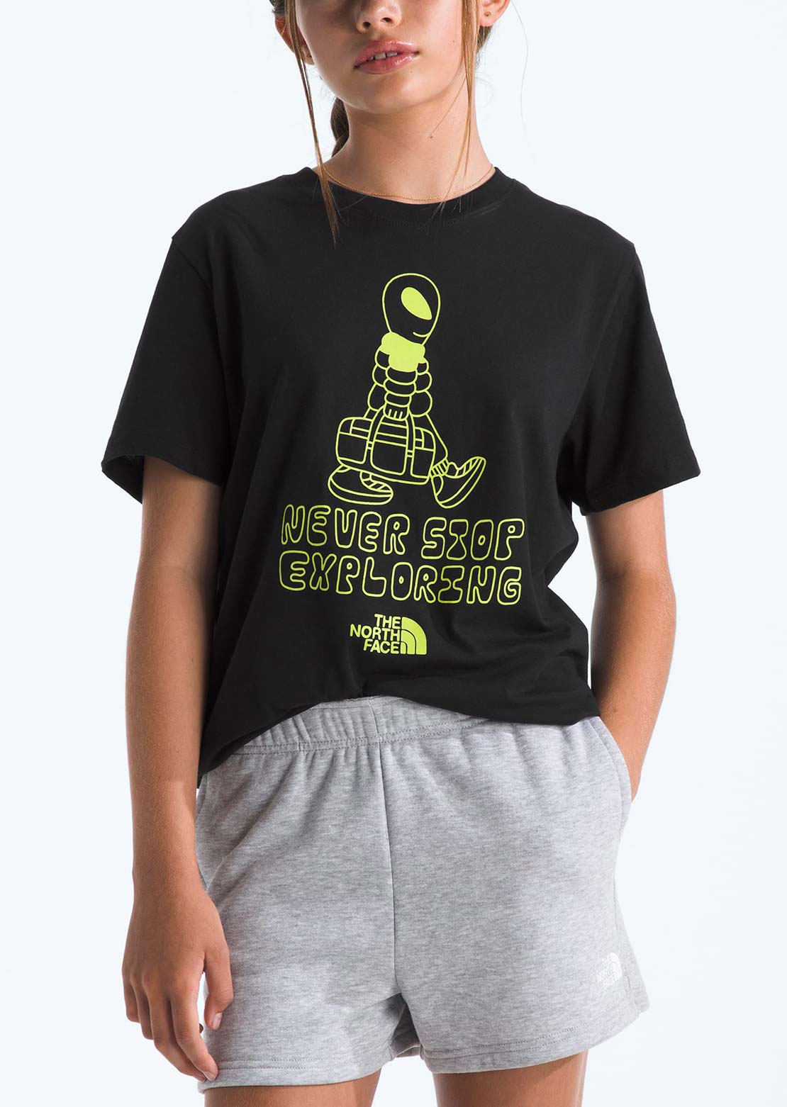 The North Face Junior Celestial Drift Regular T-Shirt TNF Black