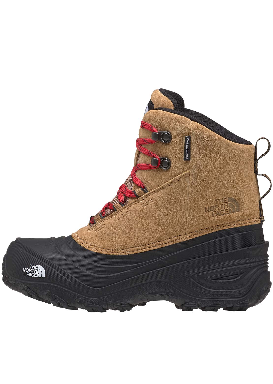 The North Face Junior Chilkat V Lace WP Boots Almond Butter/TNF Black