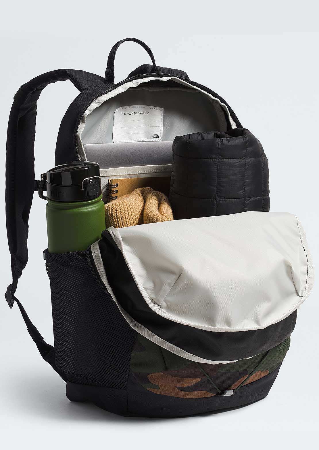 The North Face Junior Court Jester Backpack TNF Black Camo/TNF Black