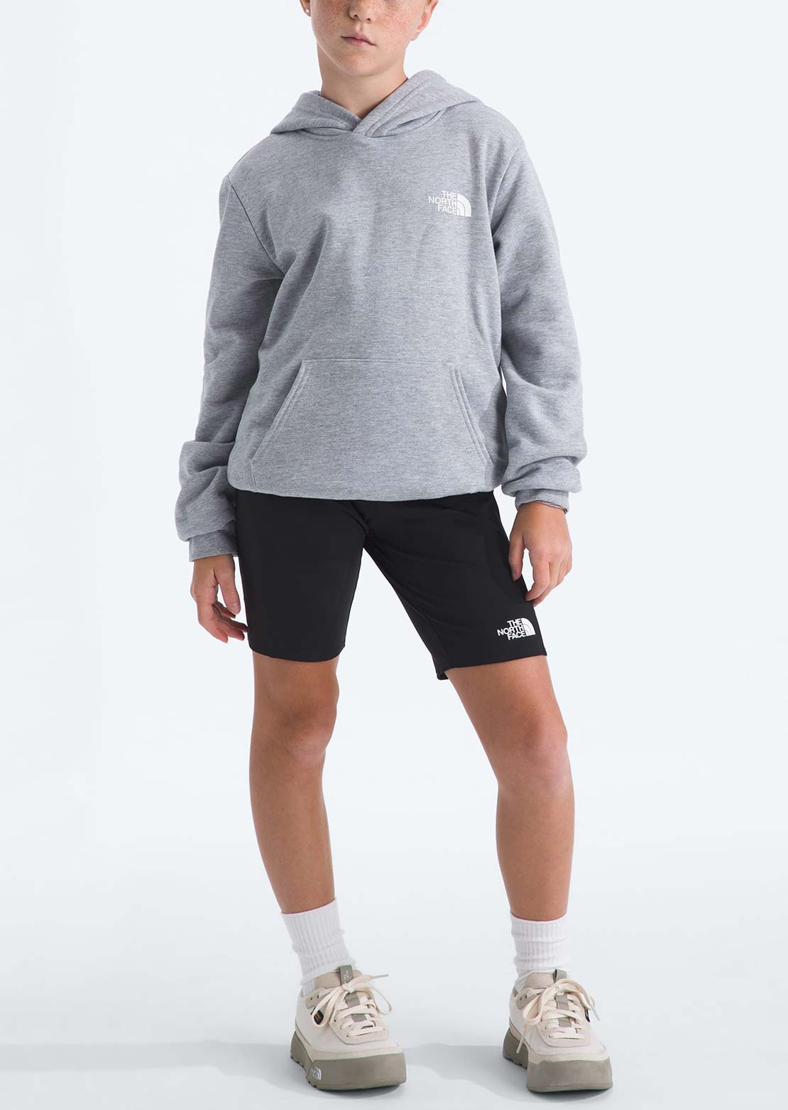 The North Face Junior Ember Fade Regular Hood TNF Pale Grey Heather