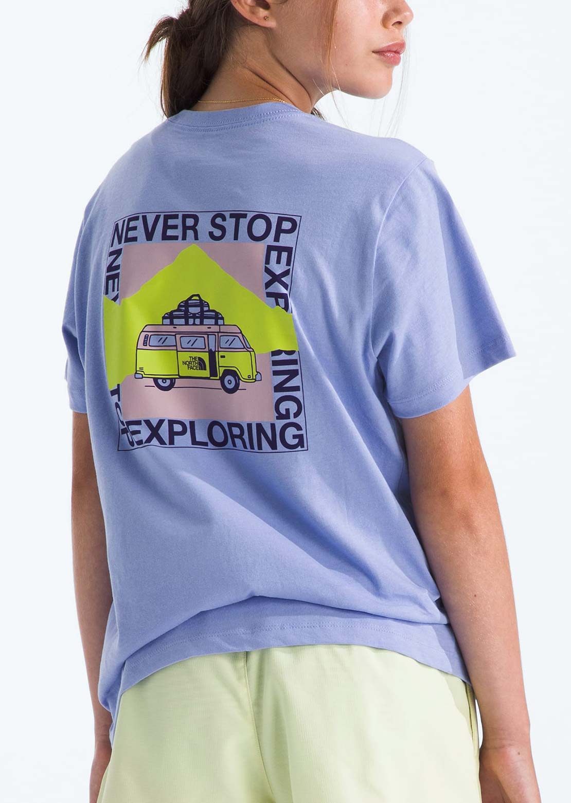 The North Face Junior Escape The City Regular T-Shirt Periwinkle Glow