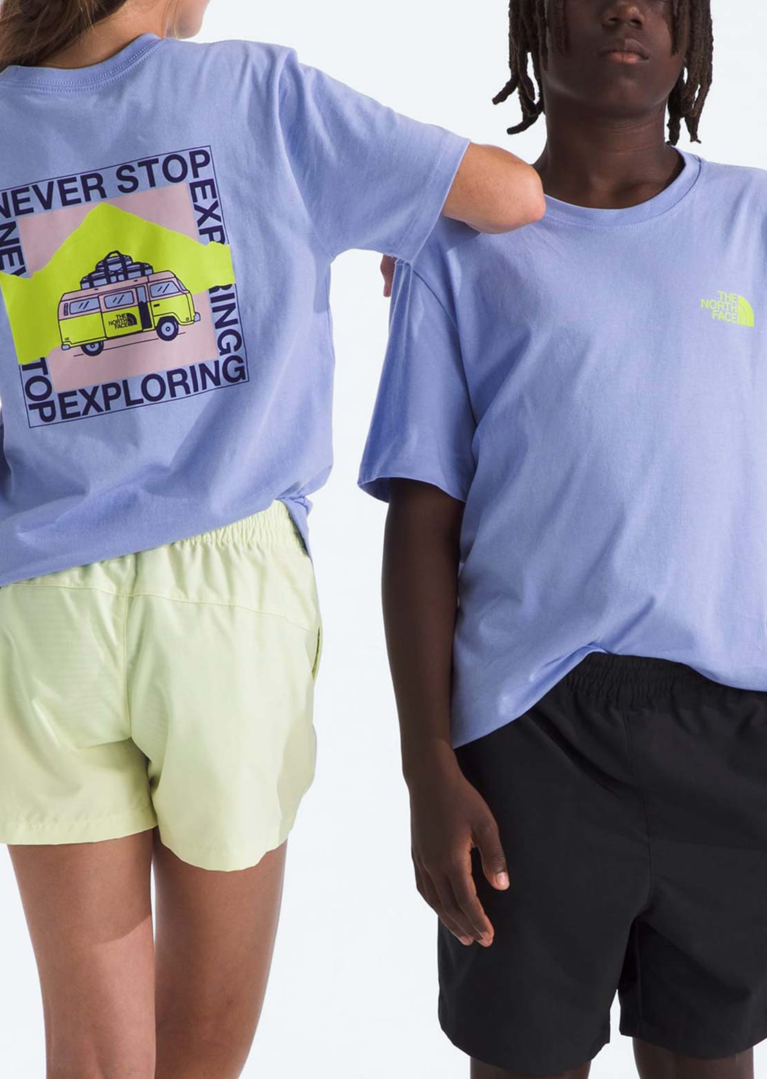 The North Face Junior Escape The City Regular T-Shirt Periwinkle Glow