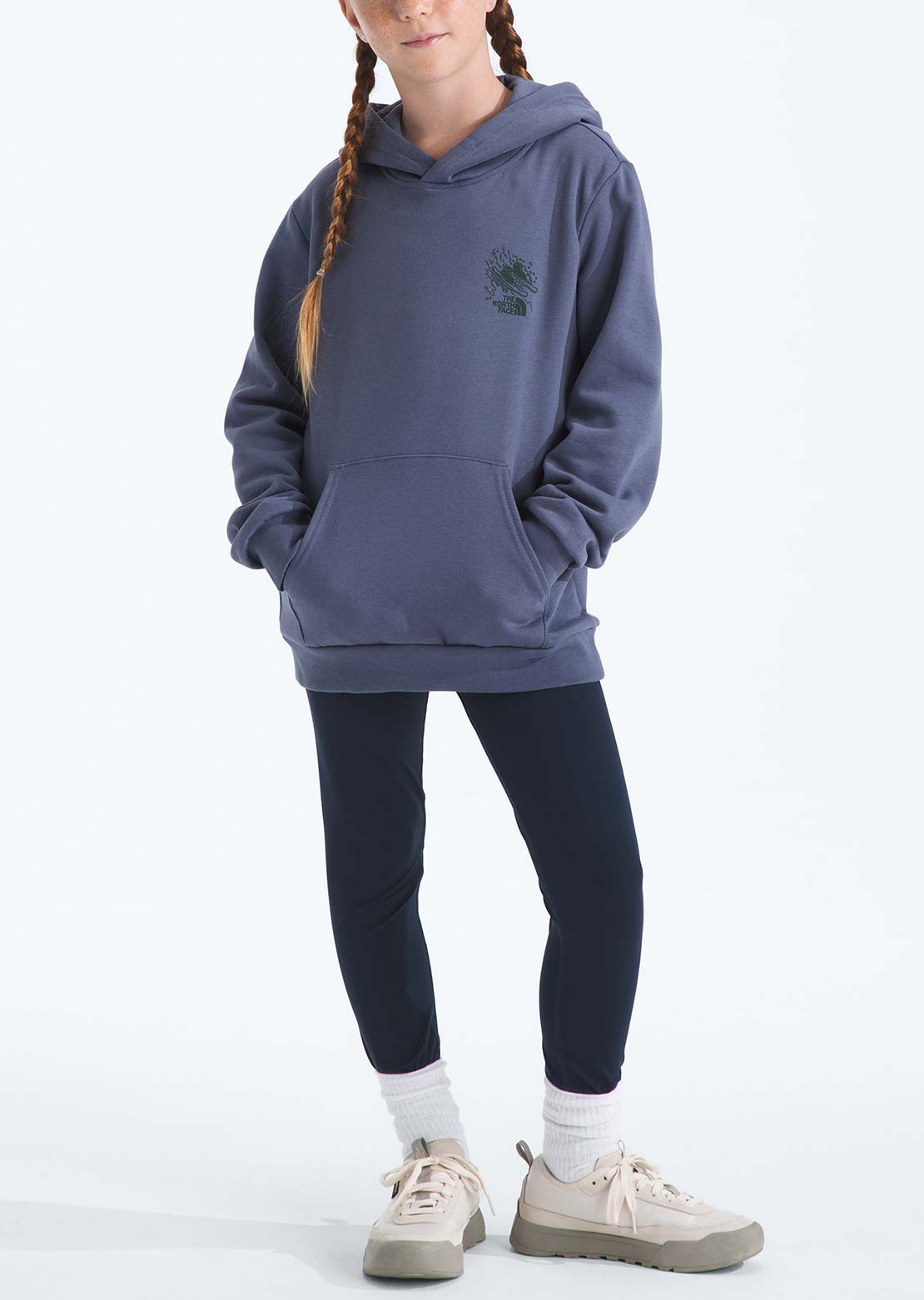 The North Face Junior Evolution Snow Sports Graphic Pullover Hood Twilight Galaxy