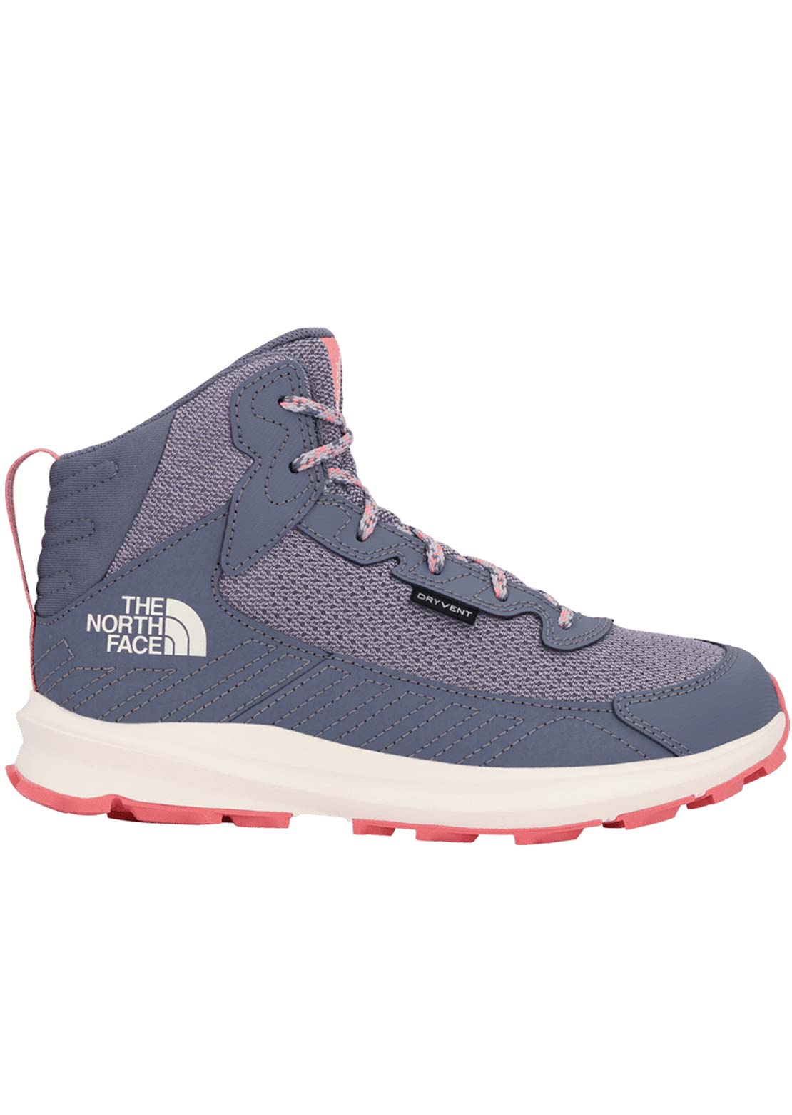 The North Face Junior Fastpack Hiker Mid Waterproof Boots Lilac Peak/Twilight Galaxy