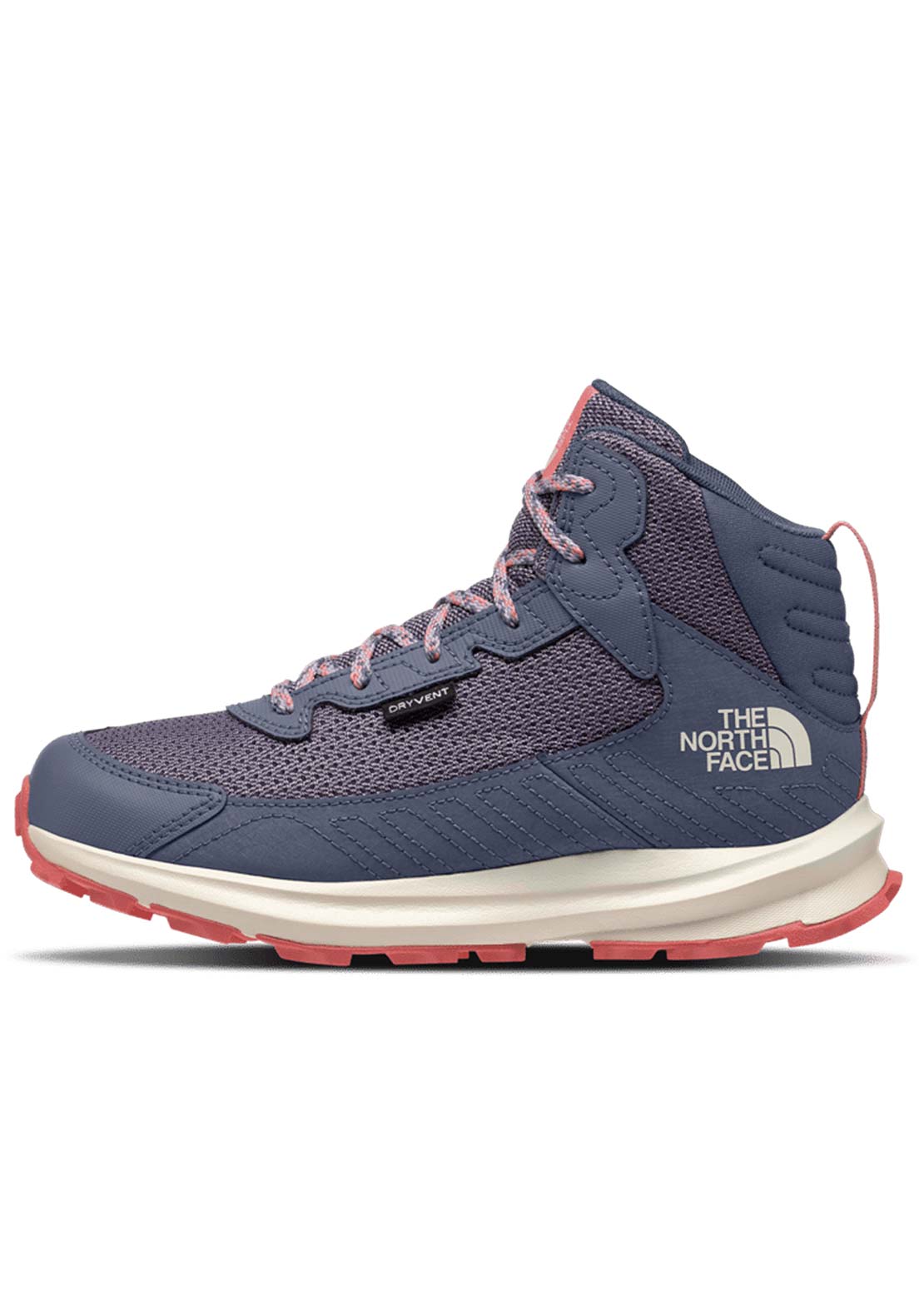 The North Face Junior Fastpack Hiker Mid Waterproof Boots Lilac Peak/Twilight Galaxy