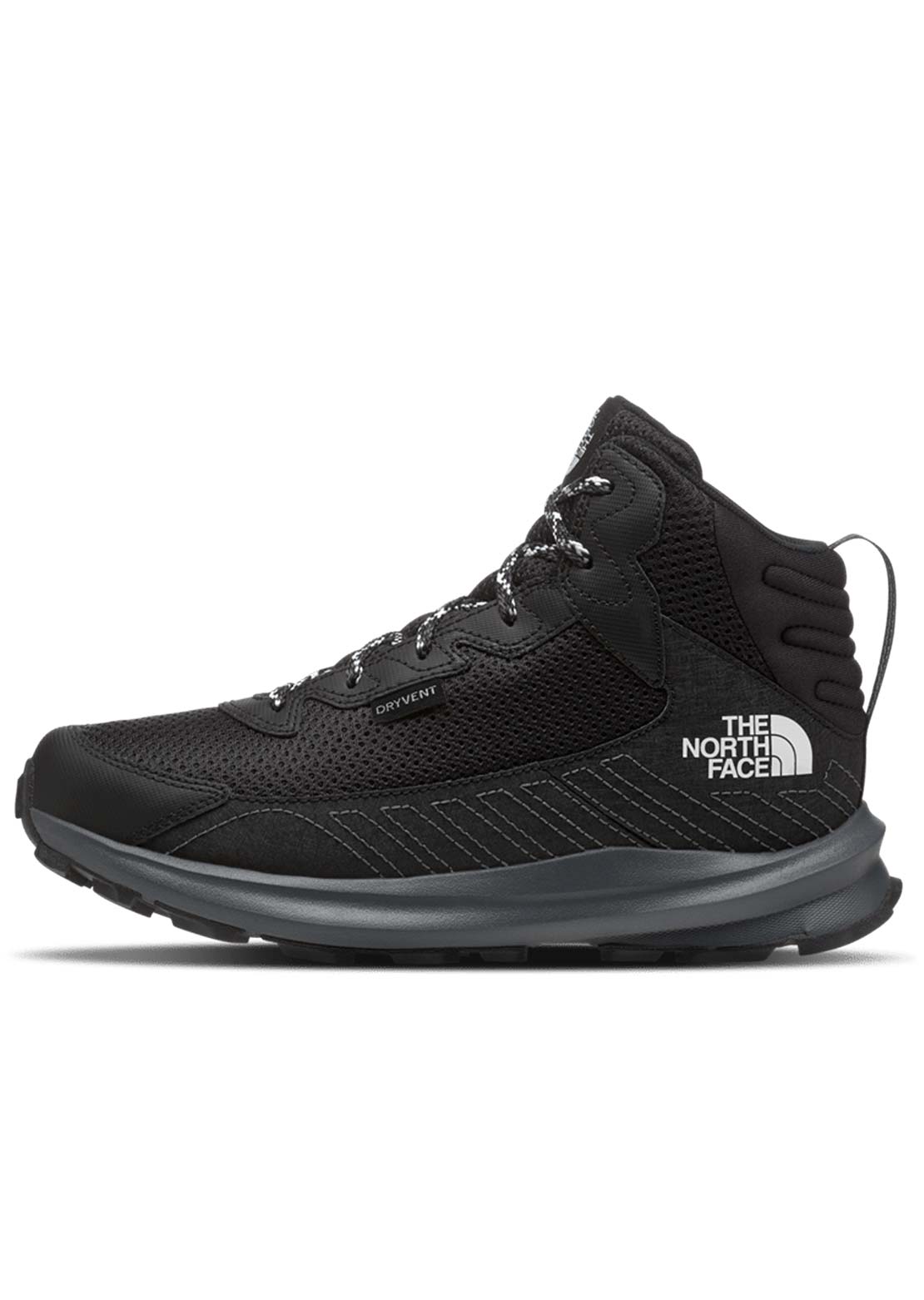The North Face Junior Fastpack Hiker Mid Waterproof Boots TNF Black/TNF Black