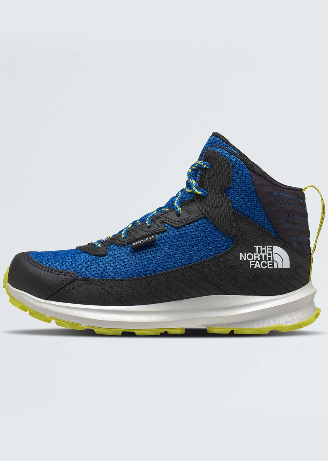 The North Face Junior Fastpack Hiker Mid Waterproof Boots Hero Blue/TNF Black