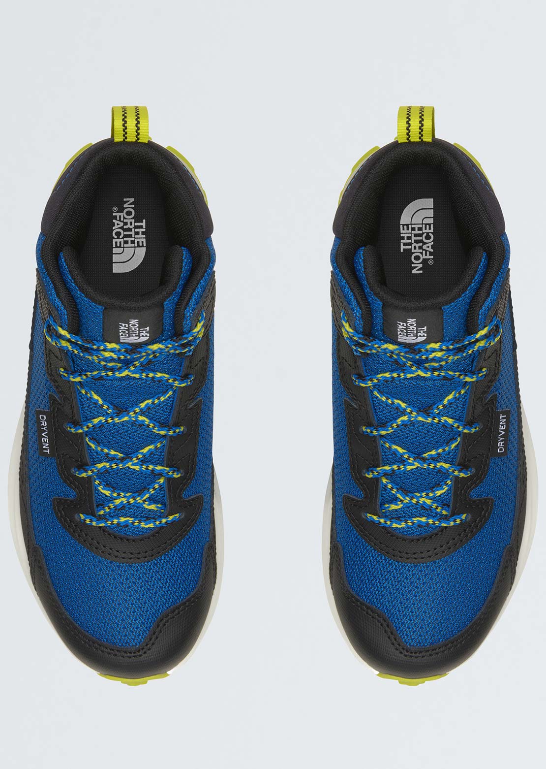 The North Face Junior Fastpack Hiker Mid Waterproof Boots Hero Blue/TNF Black