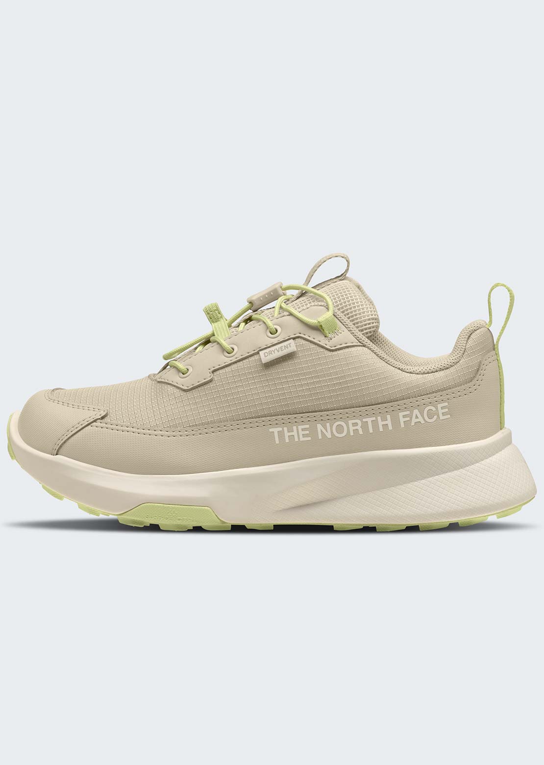 The North Face Junior Fastpack II WP Hiking Shoes Desert Stone/Lemon Mist