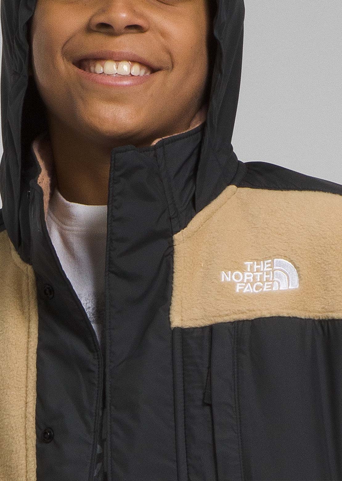 mashup fleece hooded coat north face