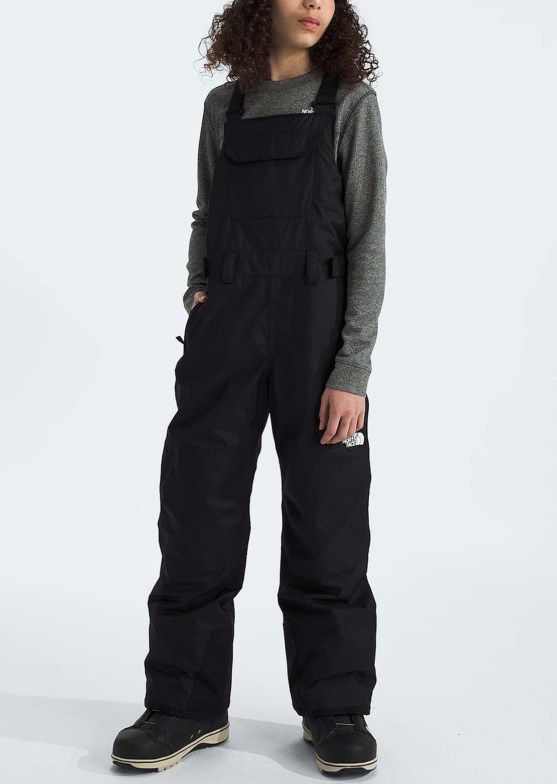 The North Face Junior Freedom Insulated Bib Pant TNF Black