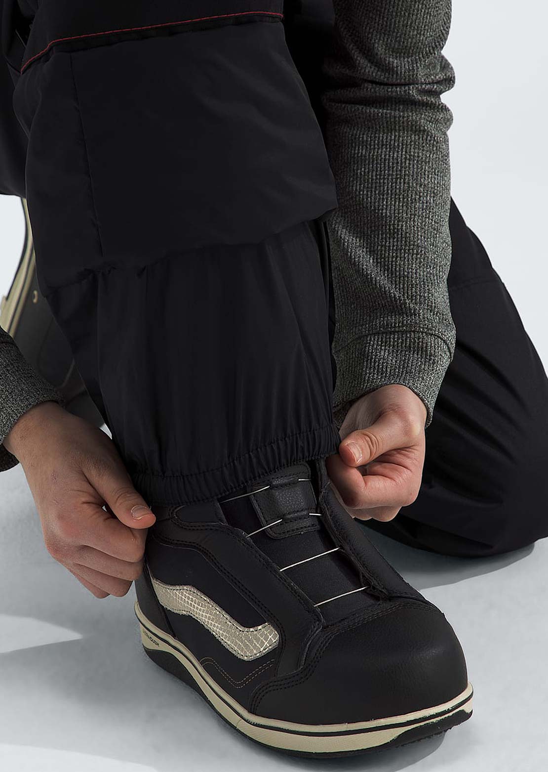 The North Face Junior Freedom Insulated Bib Pant TNF Black