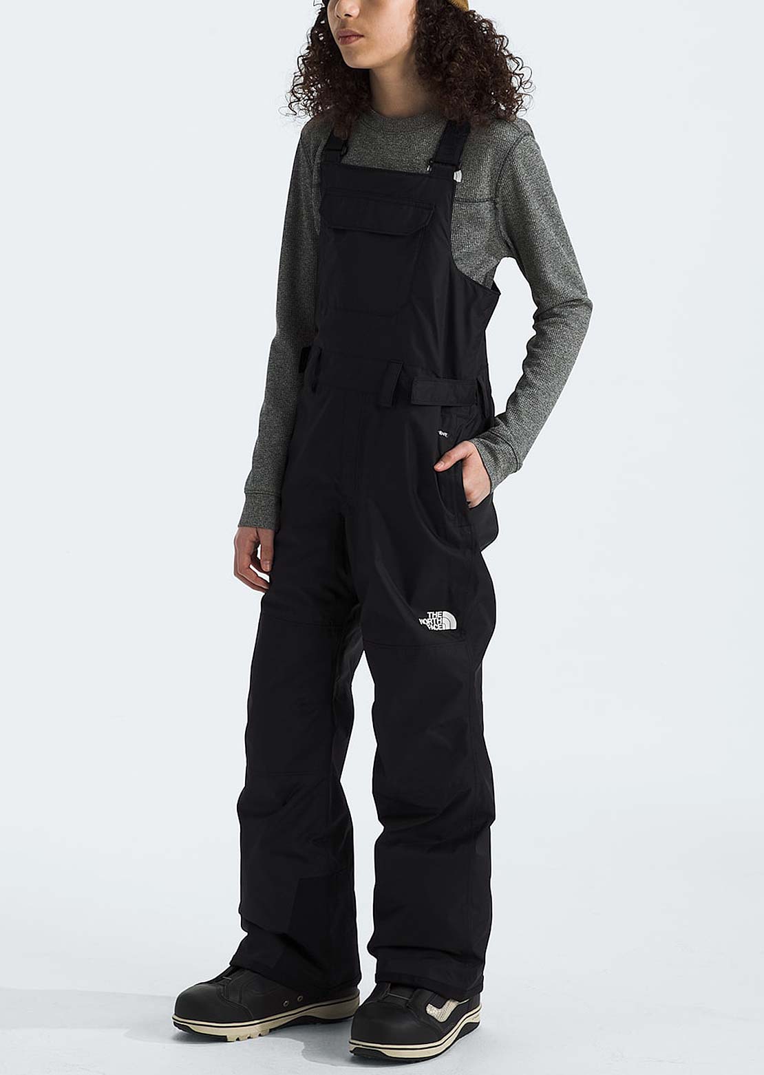 The North Face Junior Freedom Insulated Bib Pant TNF Black