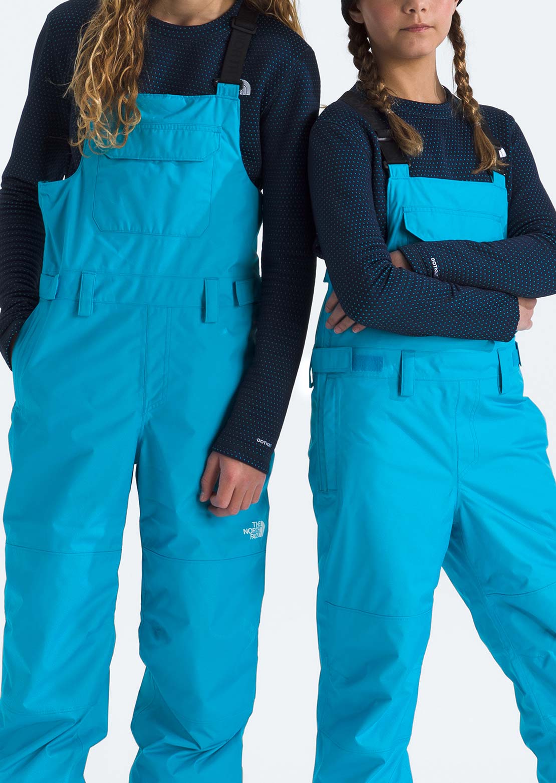 The North Face Junior Freedom Insulated Bib Pants Meridian Blue