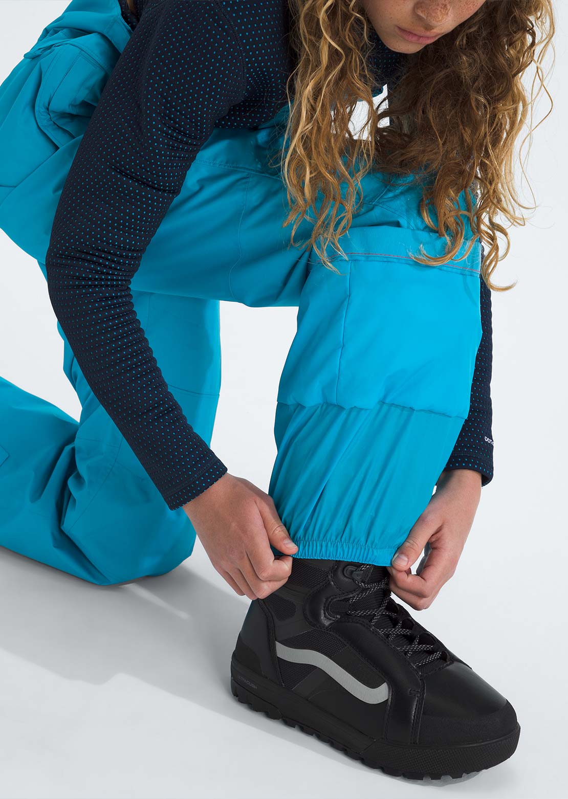 The North Face Junior Freedom Insulated Bib Pants Meridian Blue