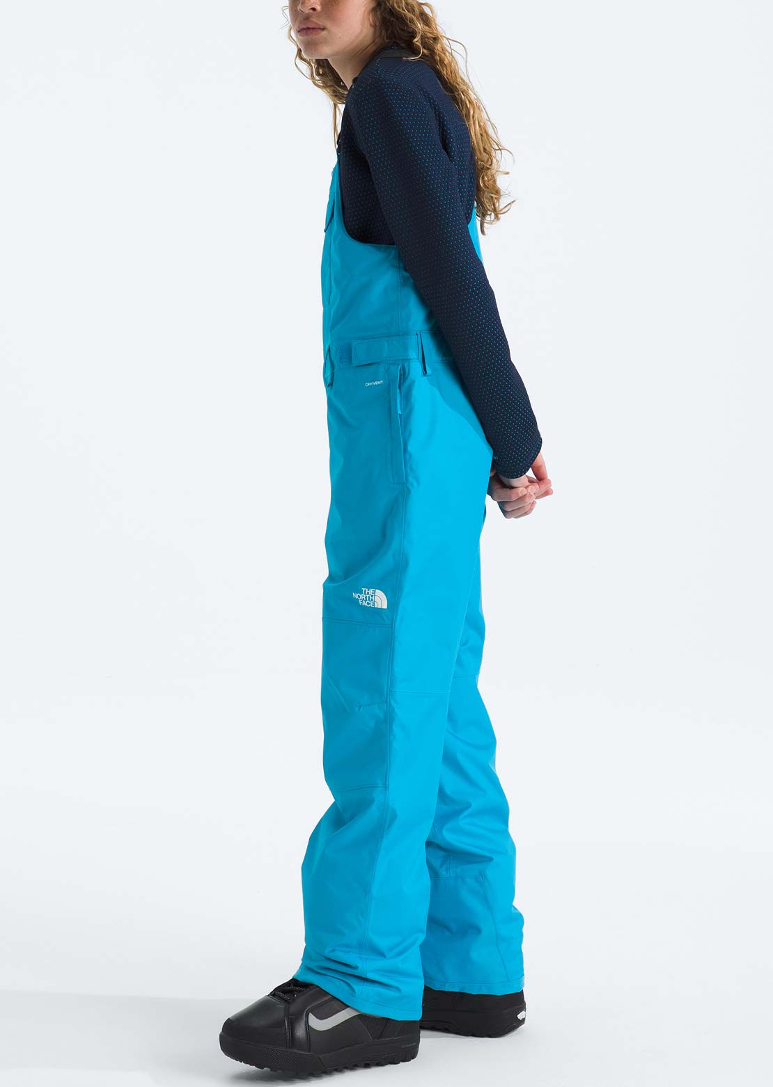 The North Face Junior Freedom Insulated Bib Pants Meridian Blue