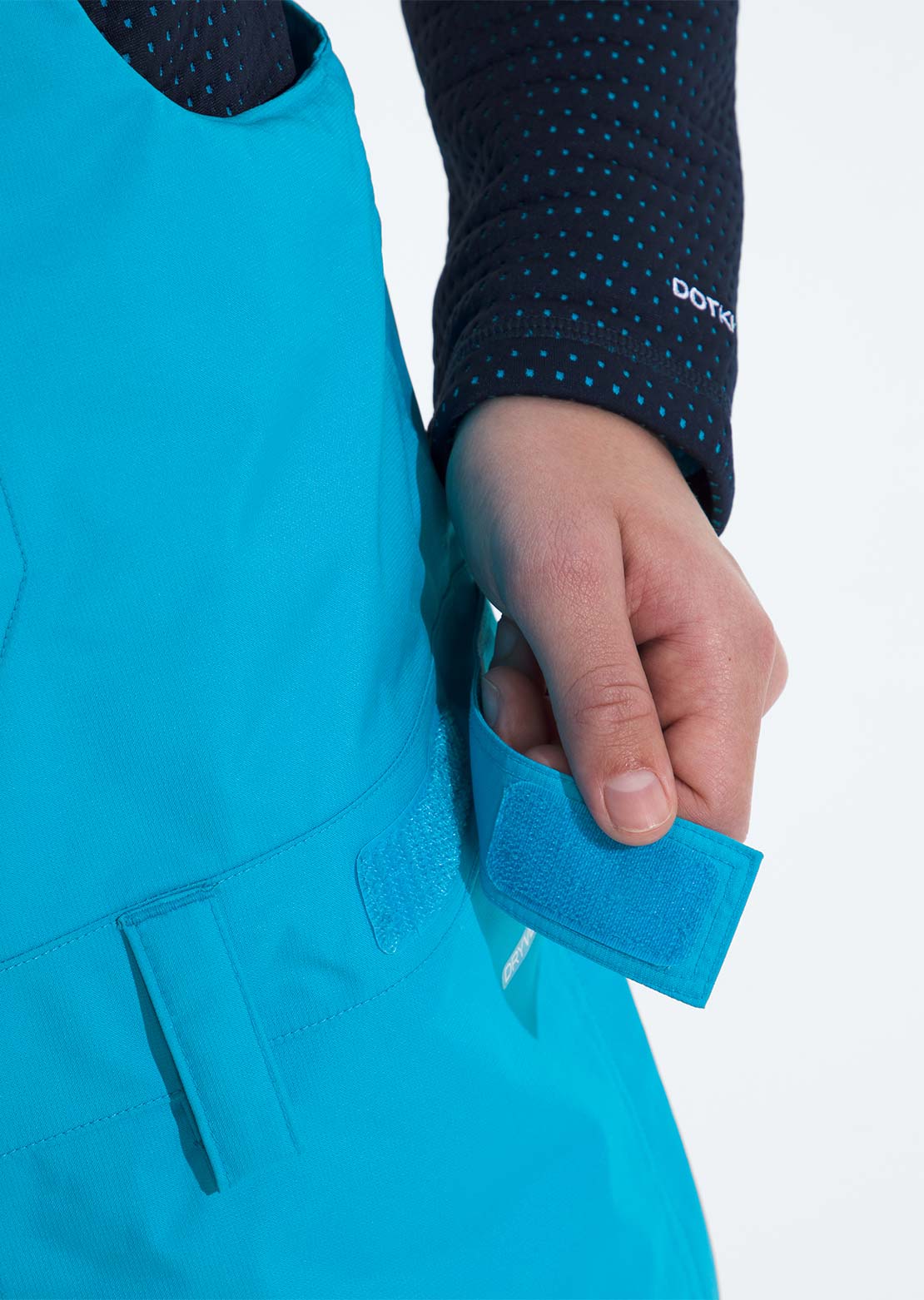 The North Face Junior Freedom Insulated Bib Pants Meridian Blue