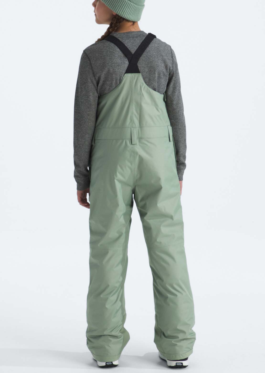 The North Face Junior Freedom Insulated Bib Pants Slate Moss