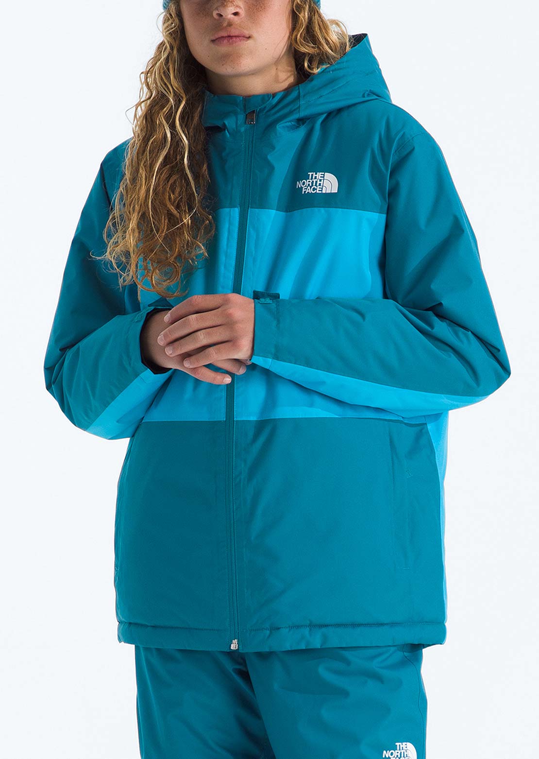 The North Face Junior Freedom Insulated Jacket Dusk Blue/Meridian Blue