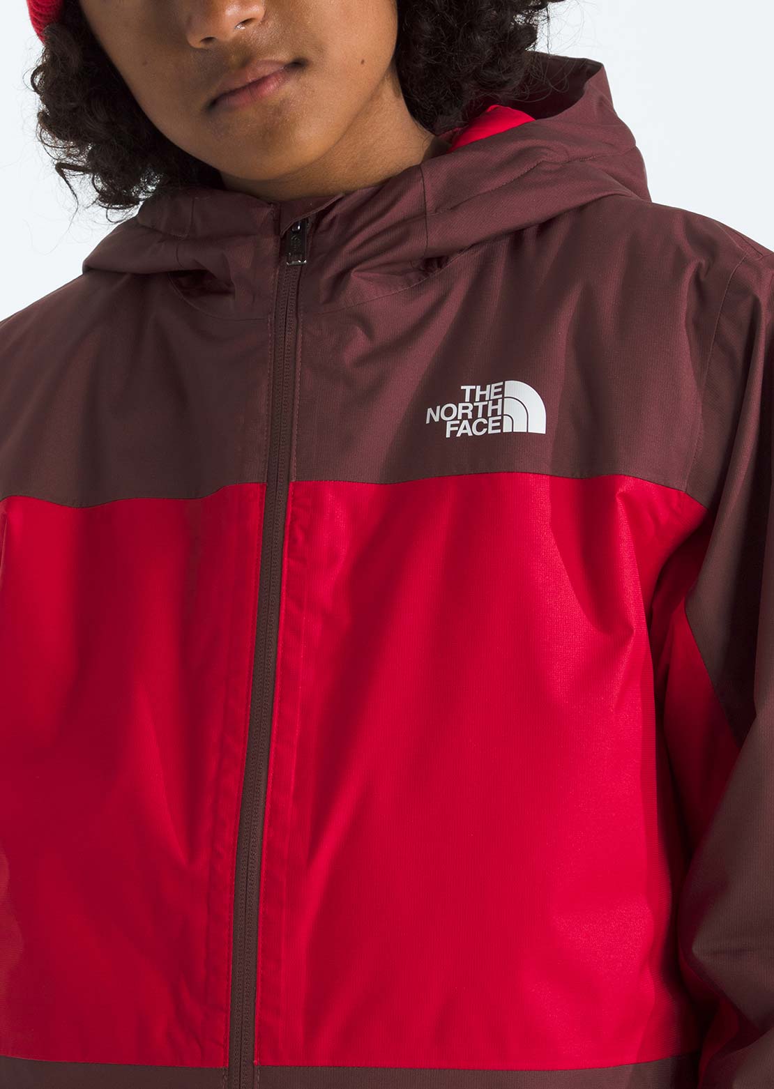 The North Face Junior Freedom Insulated Jacket Sumac/TNF Red