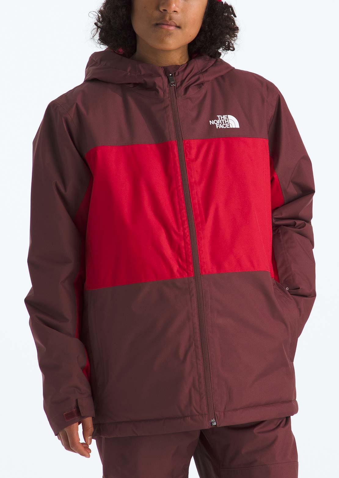 The North Face Junior Freedom Insulated Jacket Utility Brown/Khaki Stone