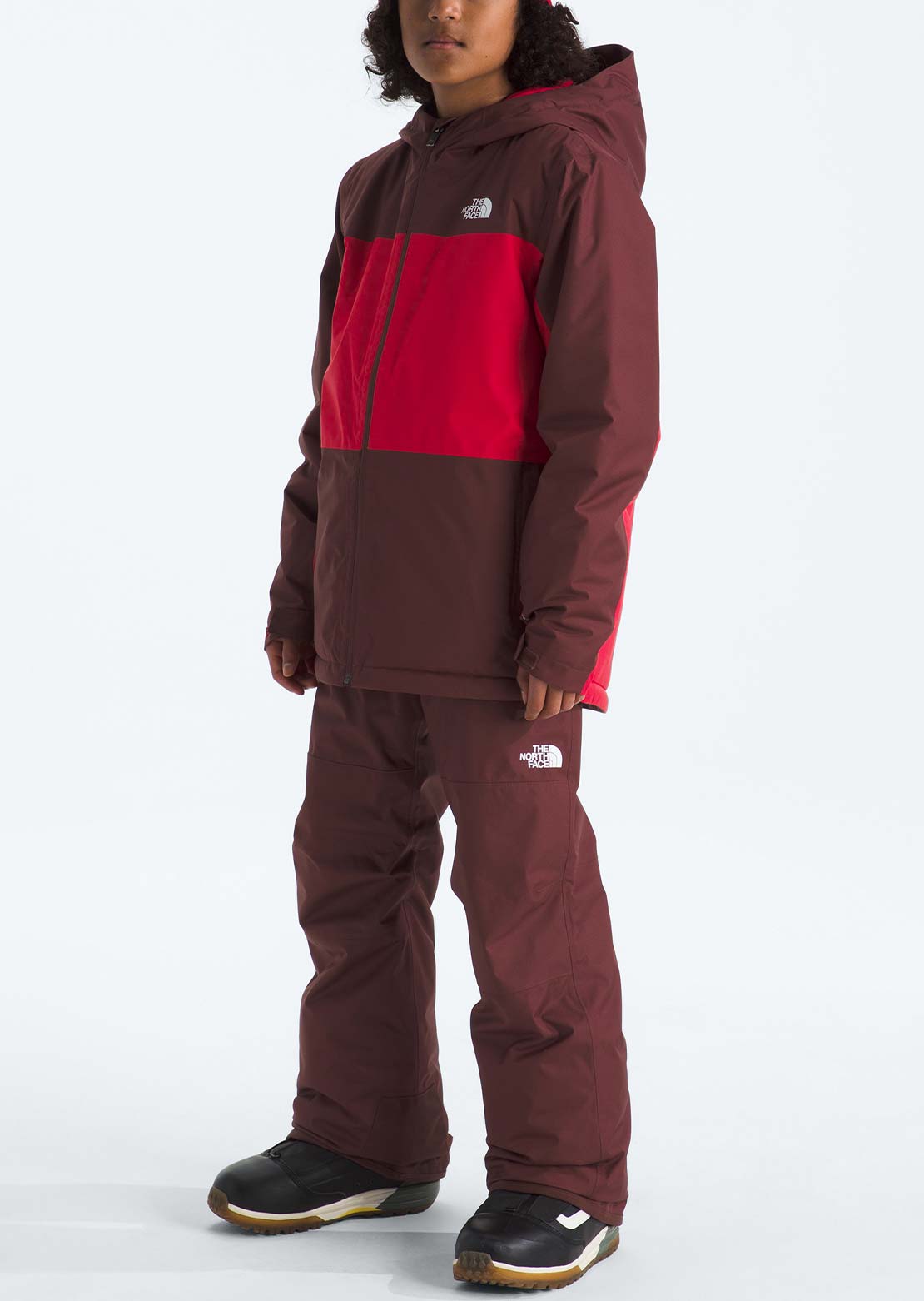 The North Face Junior Freedom Insulated Jacket Utility Brown/Khaki Stone