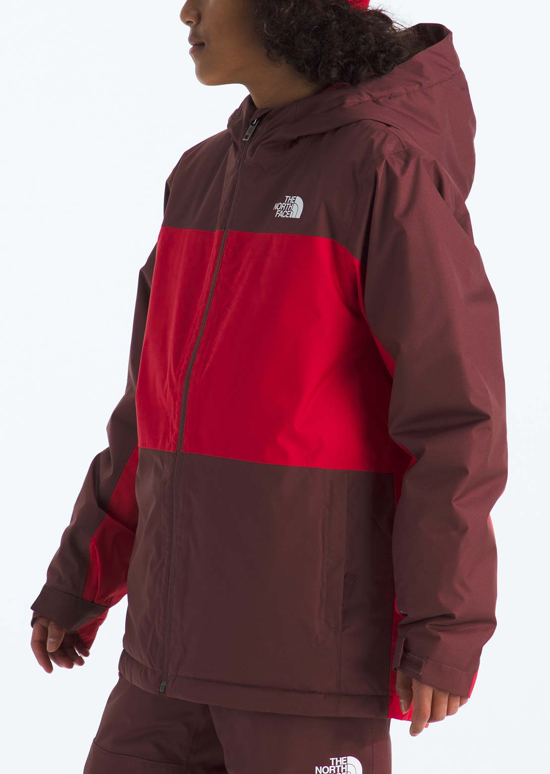 The North Face Junior Freedom Insulated Jacket Utility Brown/Khaki Stone