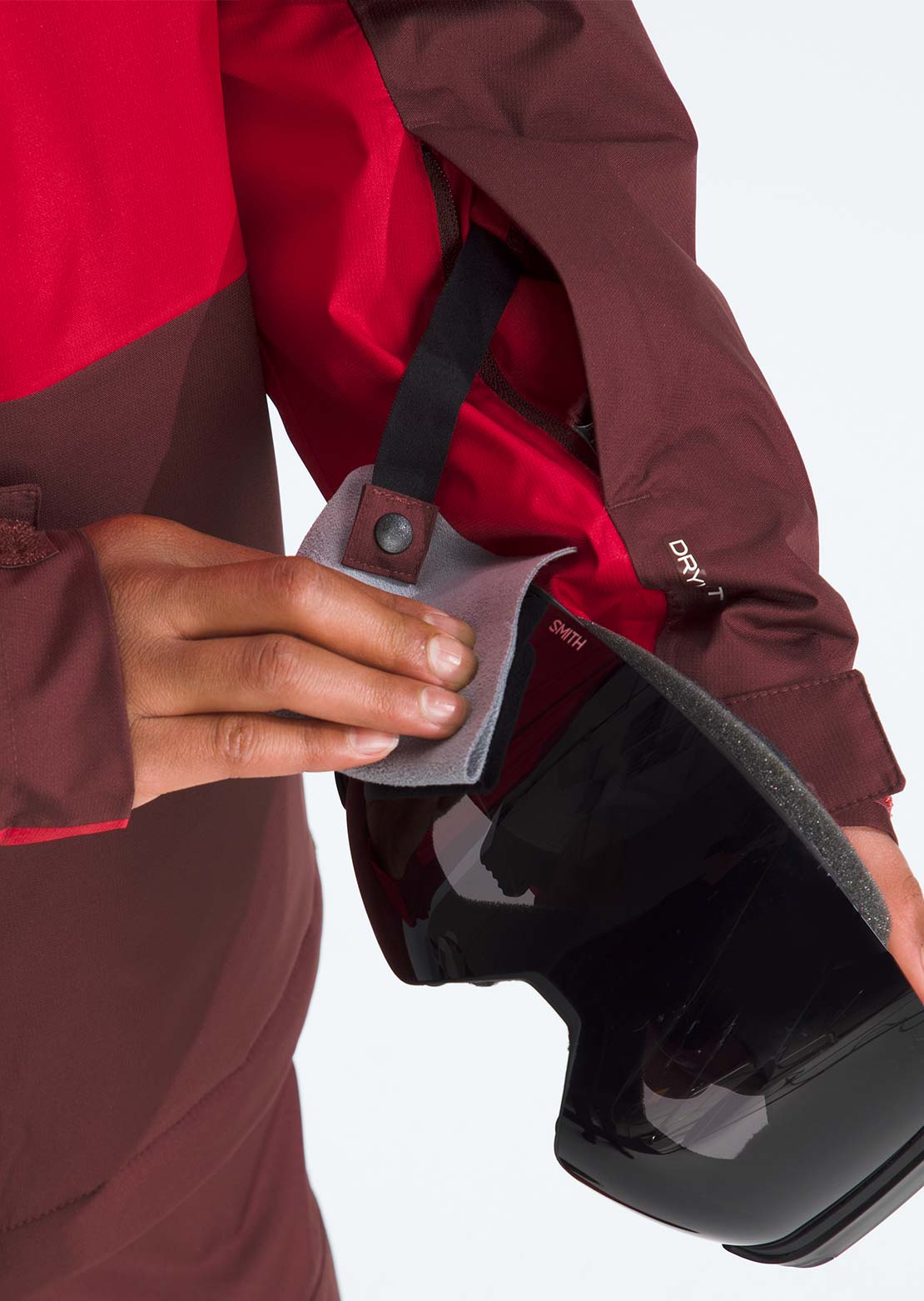 The North Face Junior Freedom Insulated Jacket Sumac/TNF Red