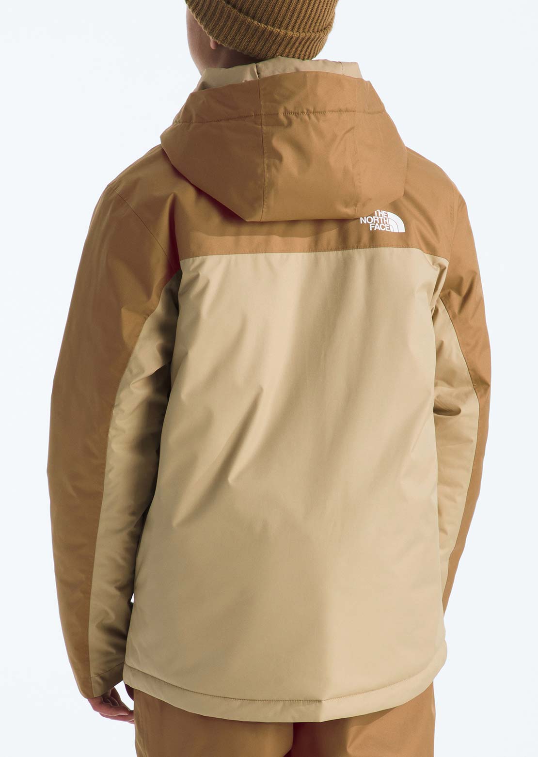 The North Face Junior Freedom Insulated Jacket Utility Brown/Khaki Stone
