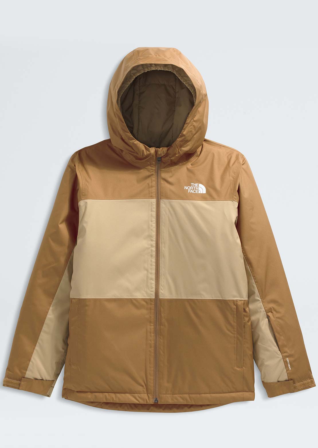 The North Face Junior Freedom Insulated Jacket Utility Brown/Khaki Stone